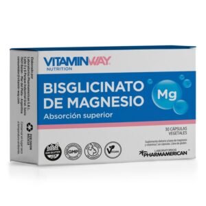 Bisglicinato de magnesio x 60 caps.