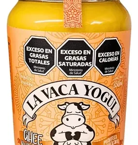 Manteca clarificada Ghee la vaca yogui