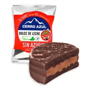 Alfajor Sin azúcar, sin t.a.c.c. Cerro azul