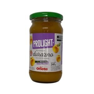 Mermelada de durazno orieta Sin azúcar Sin t.a.c.c. x 340 gr.