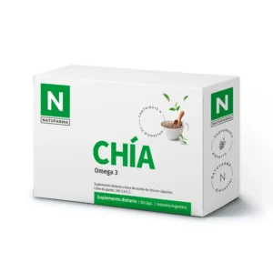 Chía Omega 3 x 60 cápsulas Natufarma