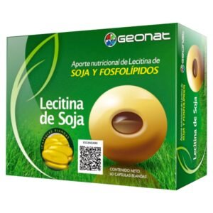 Lecitina de Soja x 60 cápsulas Geonat