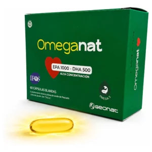 Omega 3 EPA 1000 - DHA 500 Omeganat x 60 cápsulas Geonat