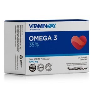 Omega 3 Aceite de pescado x 60 cápsulas vitaminway